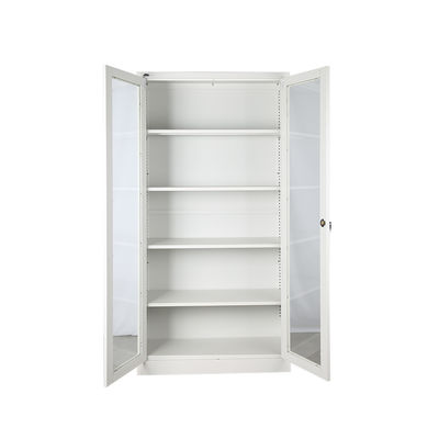 School Glass Door Document H185cm Metal Cabinet Locker