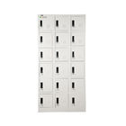 18 Door Steel Outdoor ISO14001 Lockable Filing Cabinets