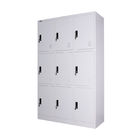 Electrostastic Powder Coating 9 Doors Metal Lockers Staff Lockers H1850mm