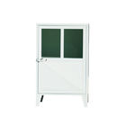 One Two Three Doors Clothes Cabinet Metal Home Storage Furniture With Glass
