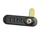 Black 4 Number Digital Combination Lock For Steel Filing Cabinet