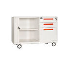 Commercial Cushion 3 Drawer Metal Pedestal mobile office caddy