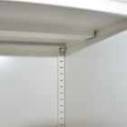 Office Furniture Metal Storage Glass Door File Cabinet Fireproof H1850mm