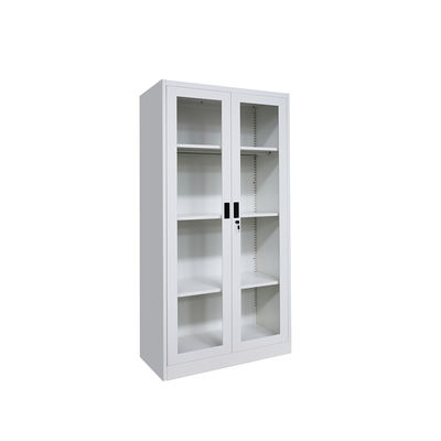 Office Glass Door Fitting File Storage Locker Powder Coated