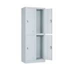 Office Metal Storage 4 Door Steel Locker Cabinet School Gym Library RAL Color