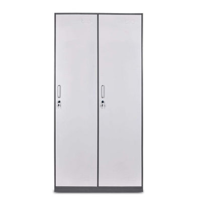 RAL7035 Metal Lockers School Steel Locker Fireproof Light Gray Blue Color