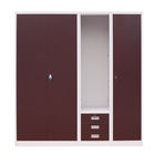Easy Install Metal Wardrobe Closets For Hotel RAL Color 0.5-1.2mm