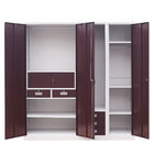 Easy Install Metal Wardrobe Closets For Hotel RAL Color 0.5-1.2mm