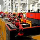Automatic Bending And Welding Production Line For Side Of Metal Cabinet