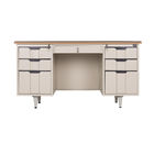 Furniture MDF Wooden Office Desk For Computer Or Financial Department