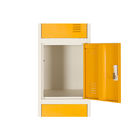 School Office Hospital Metal Storage Cabinet 4 Door Steel Locker