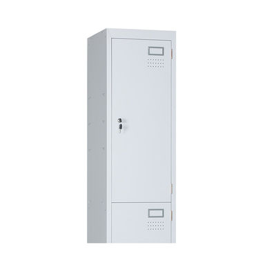 Two Doors Metal Lockers Steel Storage Locker Cabinet With Powder Coating