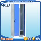 Metal Upright Storage Cabinet 2 Doors For Bank Staff Or Athletic Lockers