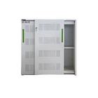 Commercial 0.5-1.2mm Metal Sliding Door Display Cabinet For Office
