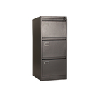 Metal Fireproof Office Equipment Steel Drawer Filing Cabinet 3 Layer