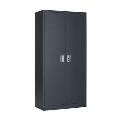 New Design Steel Office Furniture Vertical 2 Door Steel Wardrobe