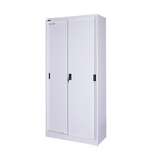 Sliding 2 Doors Office Filing Cabinets Iron / Metal / Steel File Cabinet