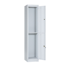 School 2 Doors Small Metal Lockers For Student Storage Wardrobe