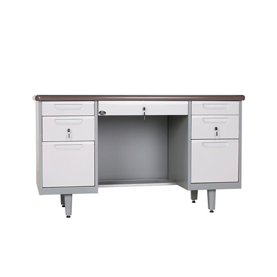 Simple Metal Modern Design 0.6mm-1.2mm Steel Executive Desk Metal Office Desk