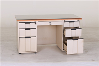Commercial Office Double Cabinet Metal Office Desk