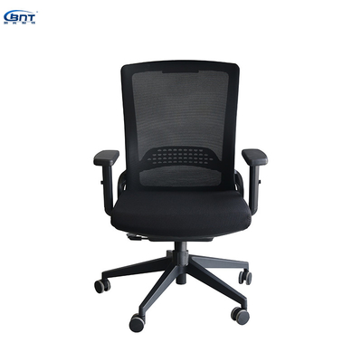 Modern Swivel Executive Black Mesh Office Chair With Headrest