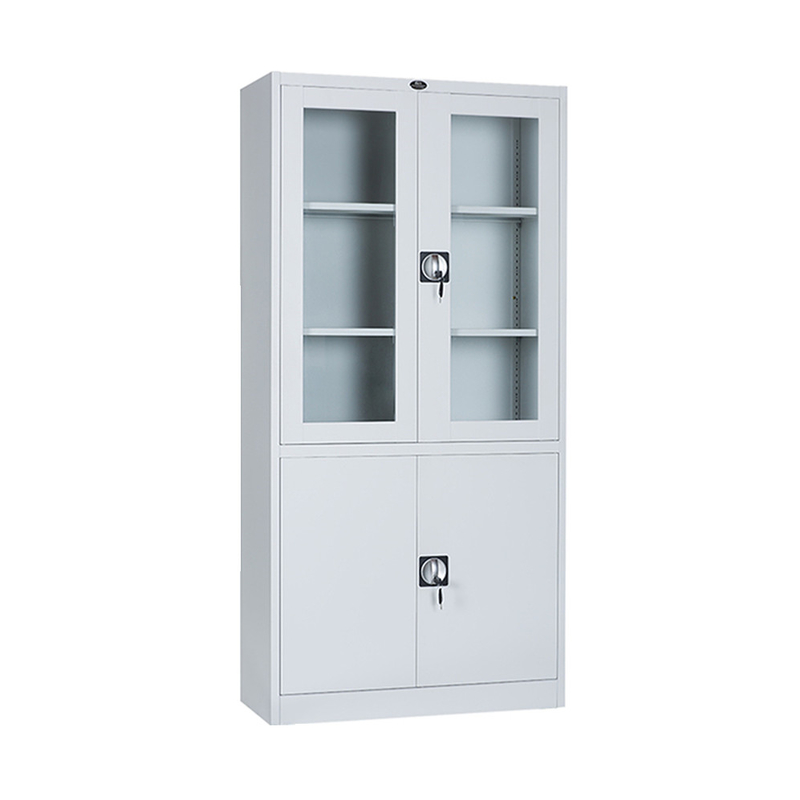 Waterproof Glass Door Filing Cabinet Metal Cabinet Storage For Office