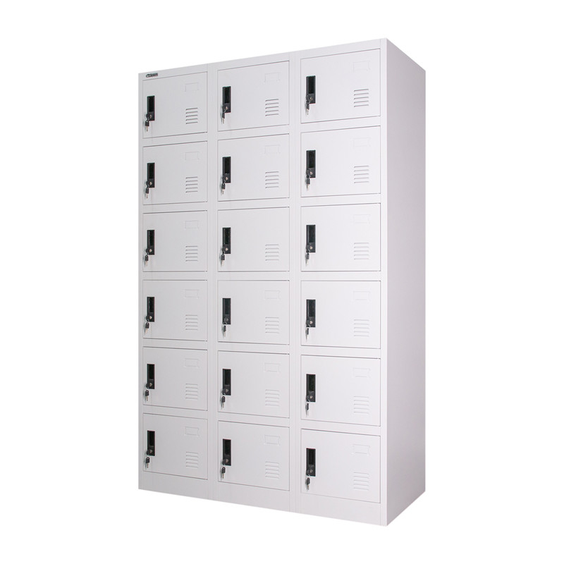 Supermarket Locker 18 Door Safety Steel Lockable Filing
