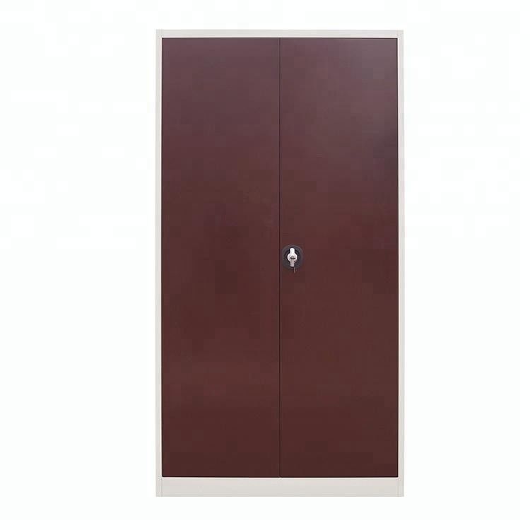 0.201CBM Fireproof Sturdy 0.66mm Steel Metal Wardrobe Closets