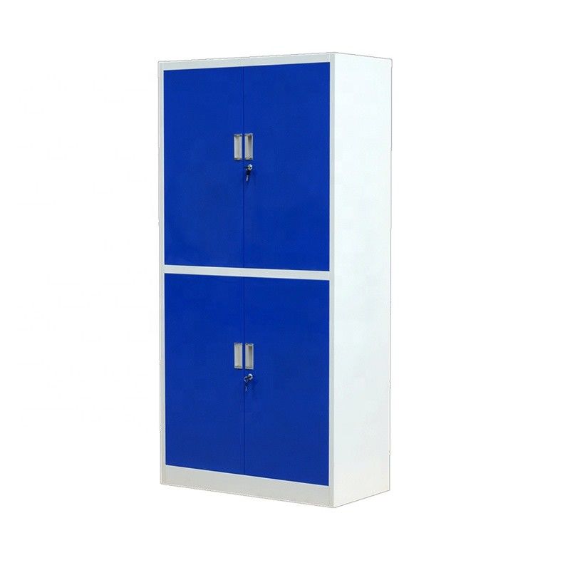 Knock Down Blue Stainless Steel 2 Drawer File Cabinet