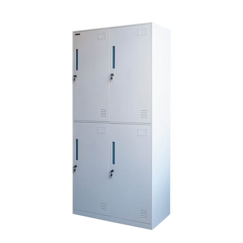 0.5~1.0mm Dormitory Metal Lockers KD Structure Steel Locker Storage