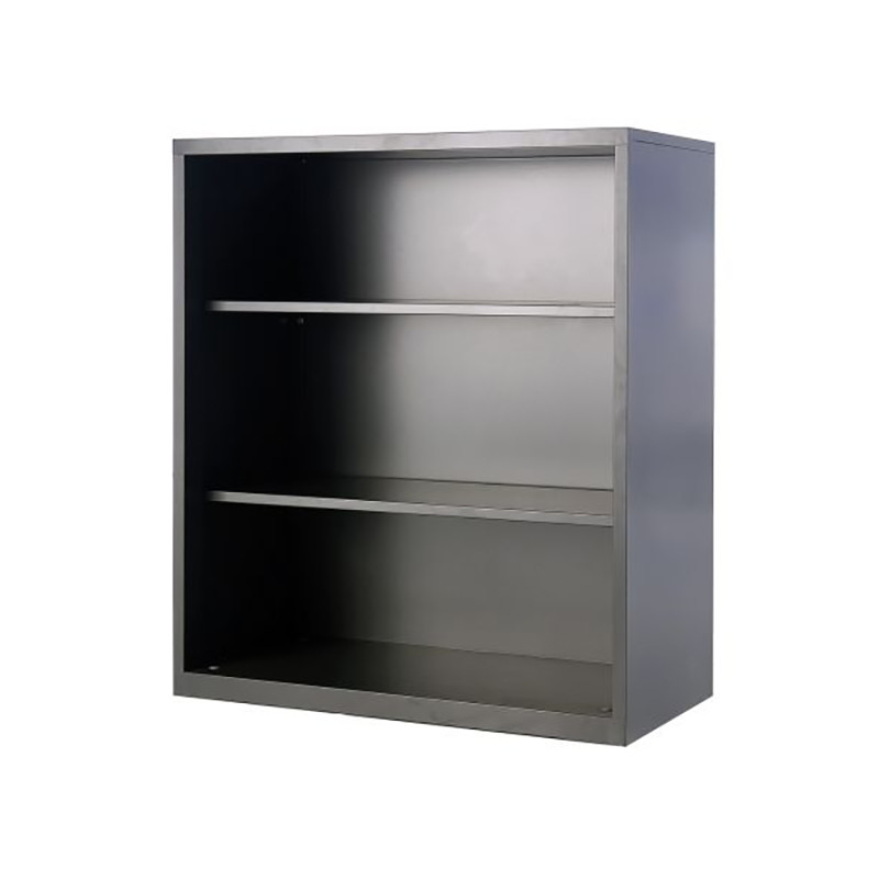 Black Open Face Steel Storage Cupboard Metal Bedroom Furniture