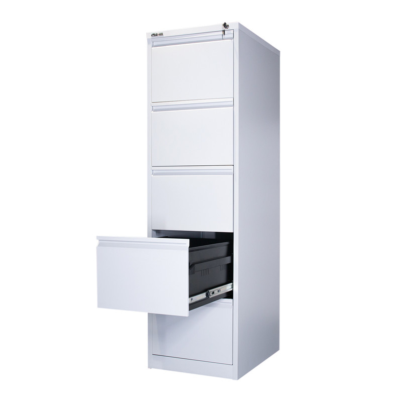 Metal Clothes Office Furniture Steel Filing Cabinet Vertical 5 Drawers